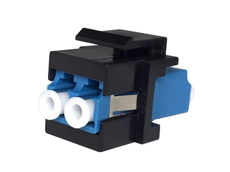 LC SC SM MM Bisel de tapa de panel de conexi&oacute;n de adaptador de acoplador de cubierta Keystone de fibra &oacute;ptica d&uacute;plex para placas frontales