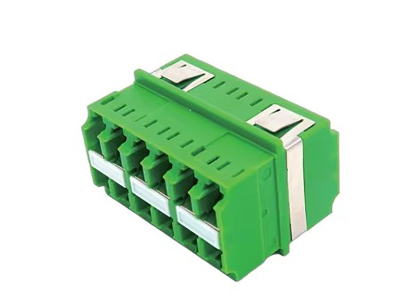Adaptador de fibra &oacute;ptica LC hembra a hembra multipuerto de 12 puertos SM MM