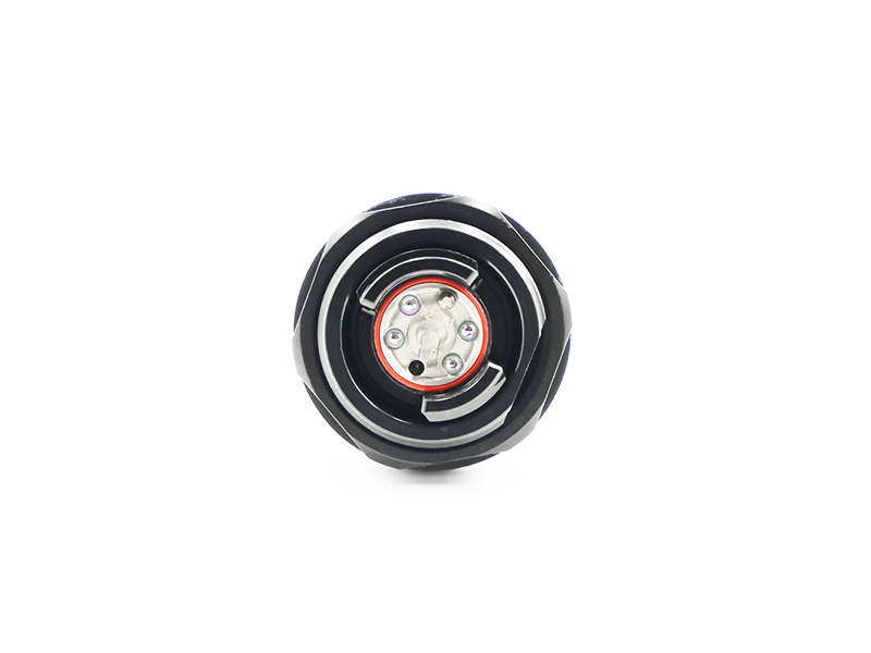 MIL-DTL-83526 Compatible con HMA IP68 para entornos hostiles Adaptador de fibra &oacute;ptica de acoplador de conector h&iacute;brido de haz expandido a LC de 2 n&uacute;cleos y 4 n&uacute;cleos