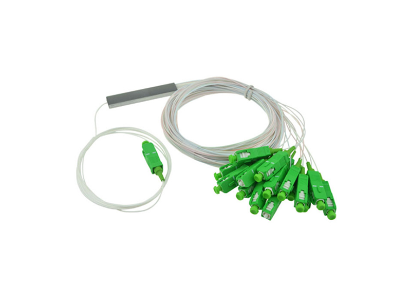Micro PLC de fibra &oacute;ptica divisor 1x16 SC/APC modo &uacute;nico G657A1/A2 /G652D 900um tubo de acero Mini FTTH PON CATV GPON/BPON/EPON