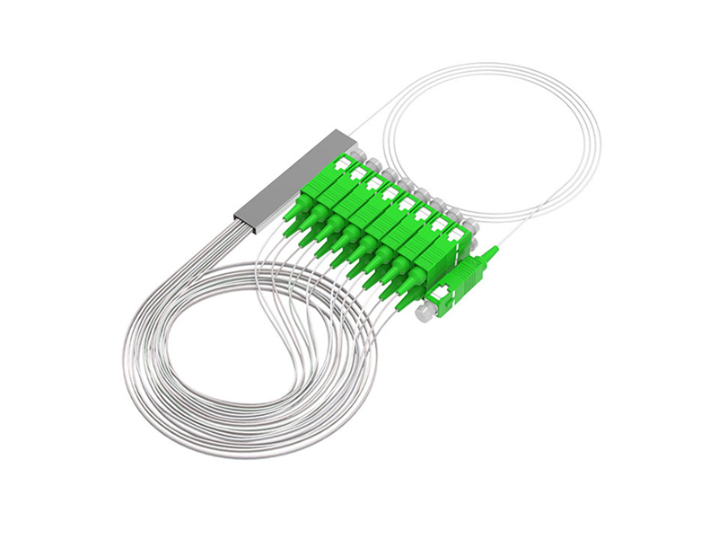Micro PLC de fibra &oacute;ptica divisor 1x16 SC/APC modo &uacute;nico G657A1/A2 /G652D 900um tubo de acero Mini FTTH PON CATV GPON/BPON/EPON