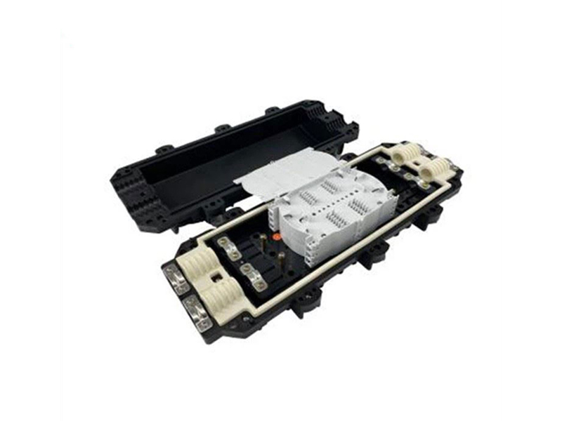 2+2 entrada/salida 96 n&uacute;cleos Cierre de empalme de fibra &oacute;ptica OEM impermeable para exteriores Caja de fibra horizontal Escriba