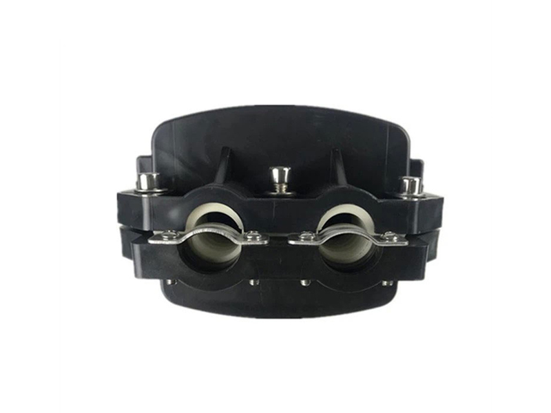 2+2 entrada/salida 96 n&uacute;cleos Cierre de empalme de fibra &oacute;ptica OEM impermeable para exteriores Caja de fibra horizontal Escriba