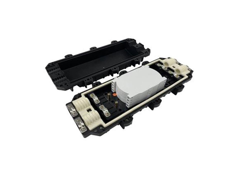 2+2 entrada/salida 96 n&uacute;cleos Cierre de empalme de fibra &oacute;ptica OEM impermeable para exteriores Caja de fibra horizontal Escriba