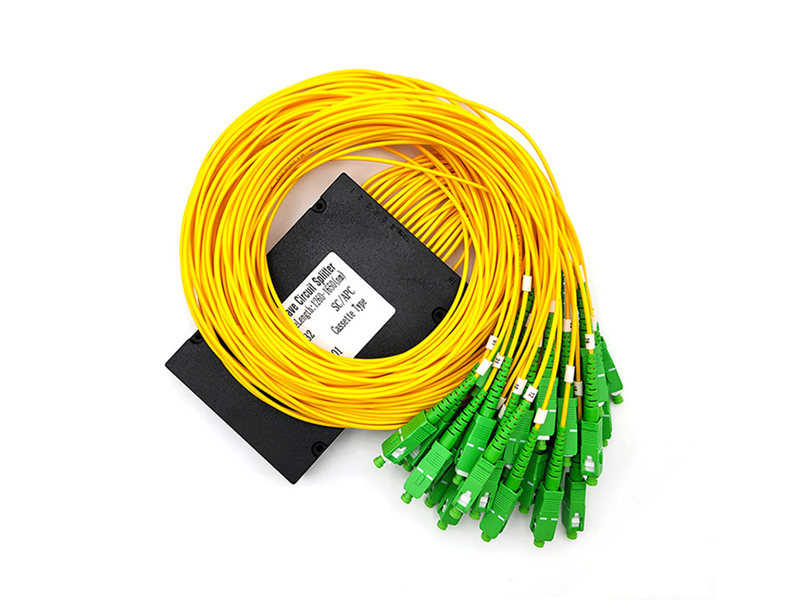 Divisor PLC de fibra &oacute;ptica Ftth tipo caja de pl&aacute;stico Abs Apc 1x16
