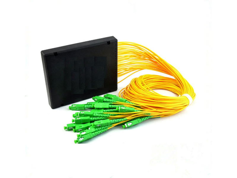 Divisor PLC de fibra &oacute;ptica Ftth tipo caja de pl&aacute;stico Abs Apc 1x16