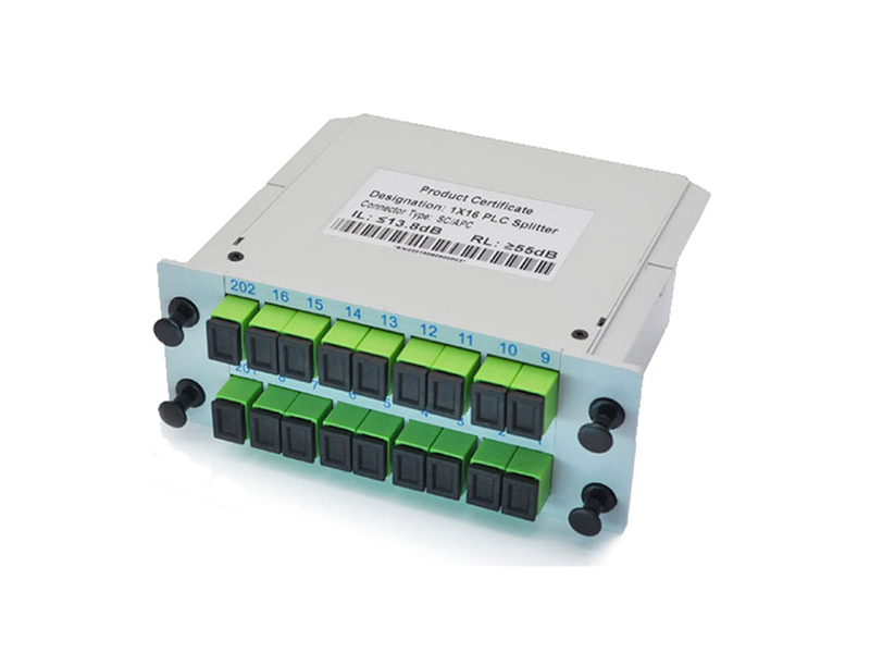 Fibra PLC 1x16 Divisor &oacute;ptico, modo &uacute;nico SC/APC y SC/UPC, m&oacute;dulo de casete LGX - Precio de f&aacute;brica