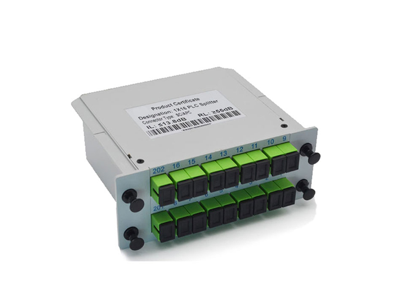Fibra PLC 1x16 Divisor &oacute;ptico, modo &uacute;nico SC/APC y SC/UPC, m&oacute;dulo de casete LGX - Precio de f&aacute;brica