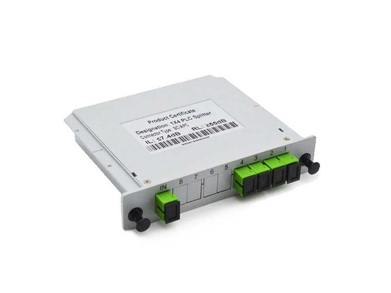 Divisor de fibra &oacute;ptica PLC 1x4, M&oacute;dulo de casete LGX monomodo SC/APC y SC/UPC: precio de f&aacute;brica
