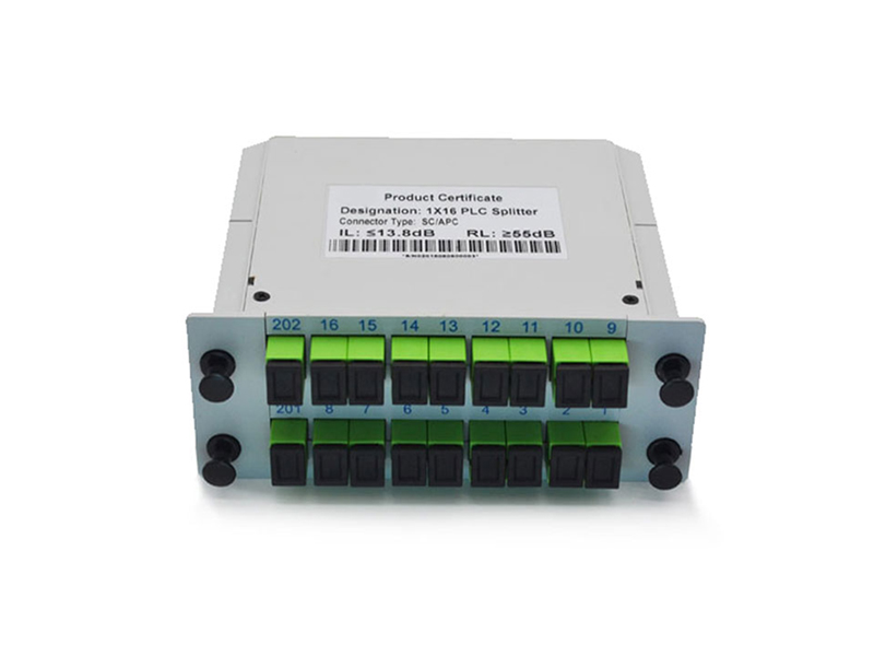 Fibra PLC 1x16 Divisor &oacute;ptico, modo &uacute;nico SC/APC y SC/UPC, m&oacute;dulo de casete LGX - Precio de f&aacute;brica