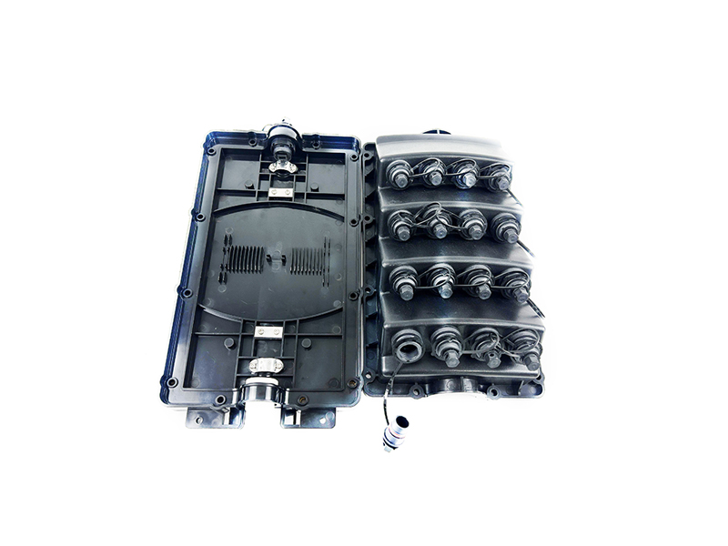 Caja MST preconectorizada compatible con OptiTap 4/6/8/12/16 puertos