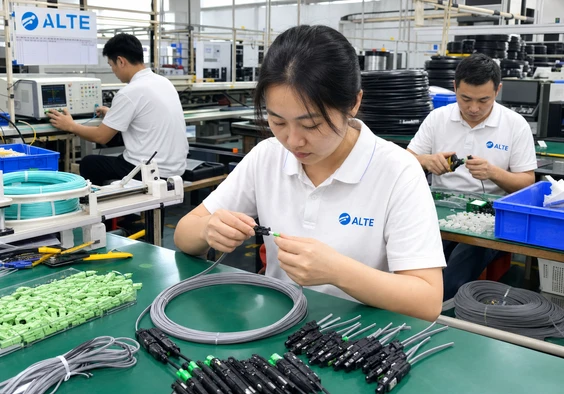 C&oacute;mo fabricamos cables flexibles de acometida preconectorizados FTTH | Visita a la f&aacute;brica de Alteoptic
