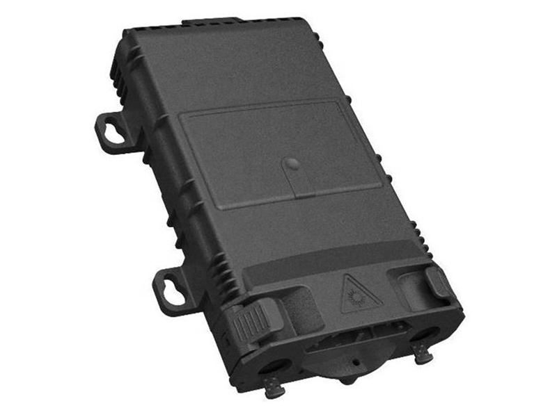 Caja divisora de distribuci&oacute;n de fibra ONT montada en la pared impermeable de 8 puertos para empalme de cables alimentadores de cables de bajada FTTH