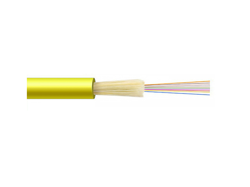 Cable de fibra &oacute;ptica para interiores en mini paquete de 3,0 mm: 8/12/16/24 n&uacute;cleos, OM3/OM4/OM5