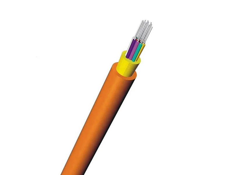 Cable de fibra &oacute;ptica de distribuci&oacute;n OFNR de 4,8&ndash;8,0 mm Gjpfjv Gjpfjh para paquete interior Cable de fibra &oacute;ptica monomodo para FTTH Tight Buffer Riser