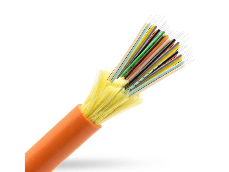 Cable de fibra &oacute;ptica de distribuci&oacute;n OFNR de 4,8&ndash;8,0 mm Gjpfjv Gjpfjh para paquete interior Cable de fibra &oacute;ptica monomodo para FTTH Tight Buffer Riser