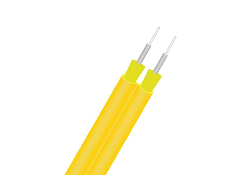 GJFJV Cable de fibra &oacute;ptica d&uacute;plex monomodo de 2 n&uacute;cleos Cubierta de PVC para cables de comunicaci&oacute;n para interiores