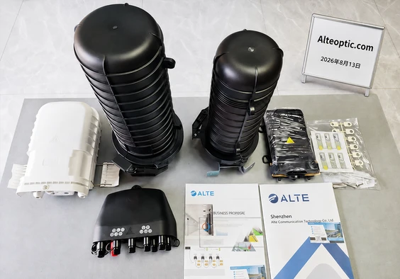 Soluciones de cajas de fibra &oacute;ptica Alteoptic que preparamos para un proyecto de telecomunicaciones espa&ntilde;ol