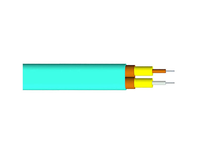 Cable de fibra para interiores Fibra de cable gemelo plano d&uacute;plex
