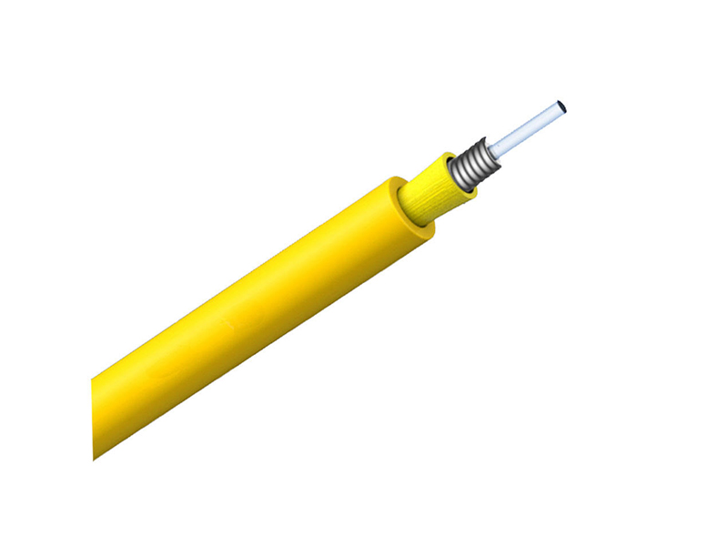 Cable de fibra &oacute;ptica blindado monomodo de 1 n&uacute;cleo de di&aacute;metro 2,0-3,0 mm