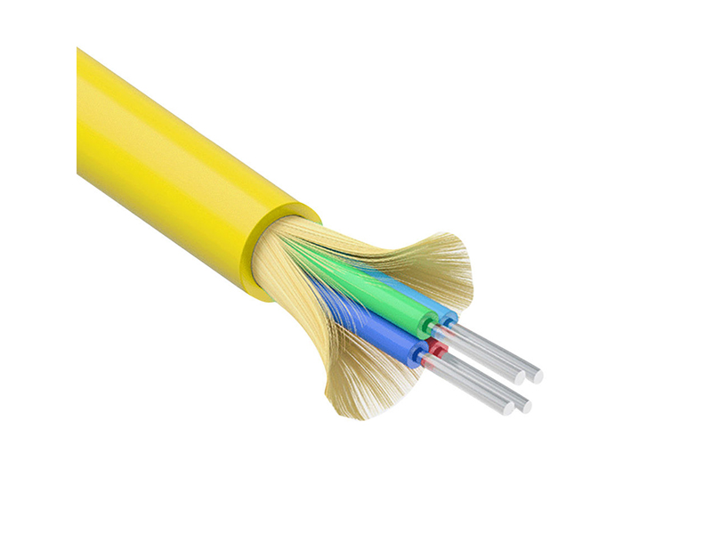 Cable monomodo/multin&uacute;cleo de distribuci&oacute;n ascendente con b&uacute;fer apretado para interiores GJFJV