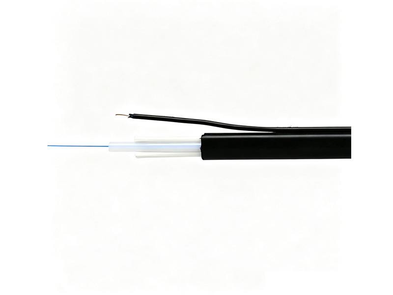 Cable de acometida plana FTTP FTTH de entierro directo relleno de gel tonable