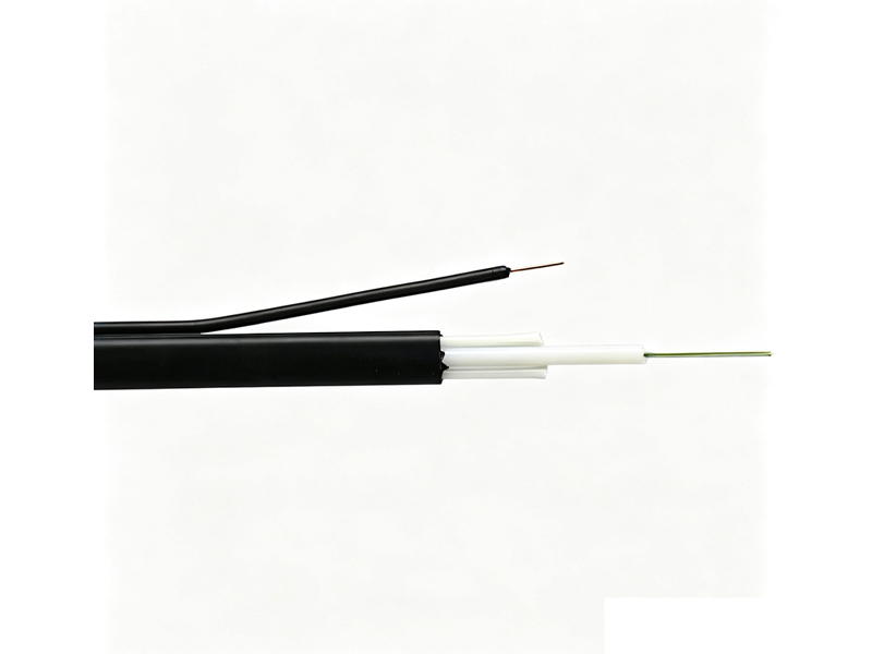 Cable de acometida plana FTTP FTTH de entierro directo relleno de gel tonable