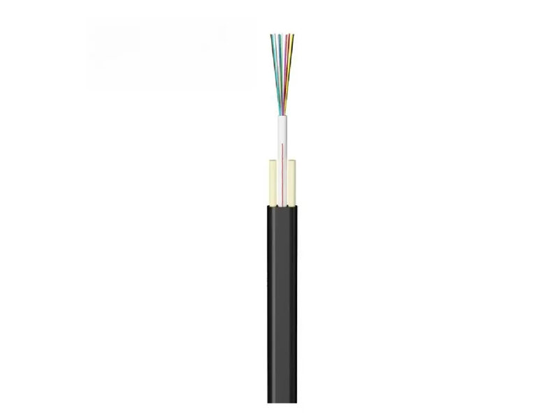 Cable de acometida plana SST GYFXBY con amortiguaci&oacute;n ajustada, HDPE sin gel no tonable