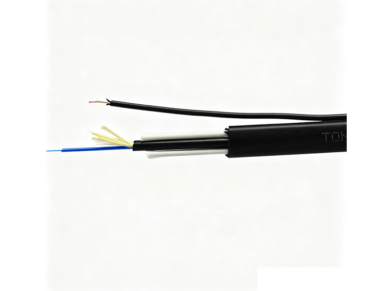 Fttp Toneable Cable t&iacute;brido fotoel&eacute;ctrico de acometida interior/exterior con protecci&oacute;n ajustada