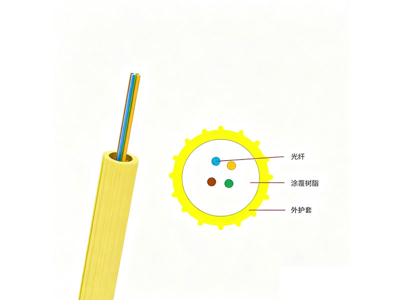 Cable de fibra &oacute;ptica de unidad de fibra por soplado de aire con microconducto s&uacute;per mini SFU