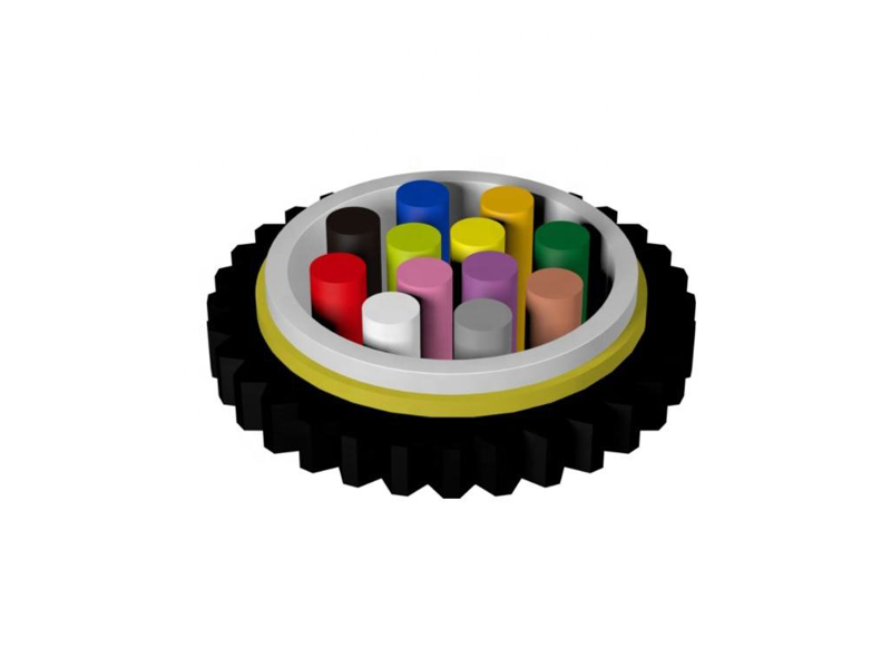Microcable soplado por aire Uni-tube GCYFXTY