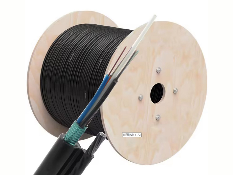 Cable en forma de 8 GYTC8S/A con cinta de acero/aluminio