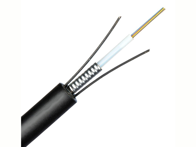 Tubo de haz central con conducto ligero blindado GYXTW Cable &oacute;ptico para exteriores
