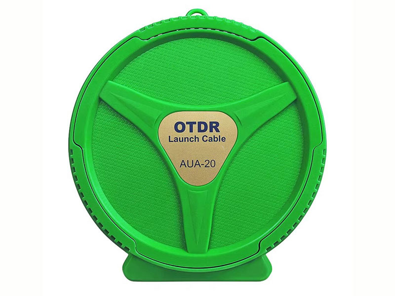Cable de caja de lanzamiento OTDR Probador multimodo de 150~2000M Carrete de cable Eliminador de zona muerta WiFi 4G compatible para SC LC ST FC