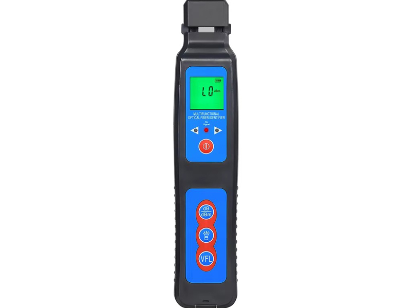 Bater&iacute;a seca AUA-40A Configuraci&oacute;n de dispositivo fijo 4 en 1 OFI+10mw VFL+LED 3 en 1 SM MM cable de fibra Identificador de fibra &oacute;ptica