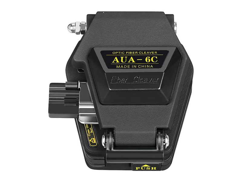 Cortador de fibra &oacute;ptica con retorno autom&aacute;tico de alta precisi&oacute;n para empalmes por fusi&oacute;n Herramientas termofusibles AUA-6C Fiber Cleaver