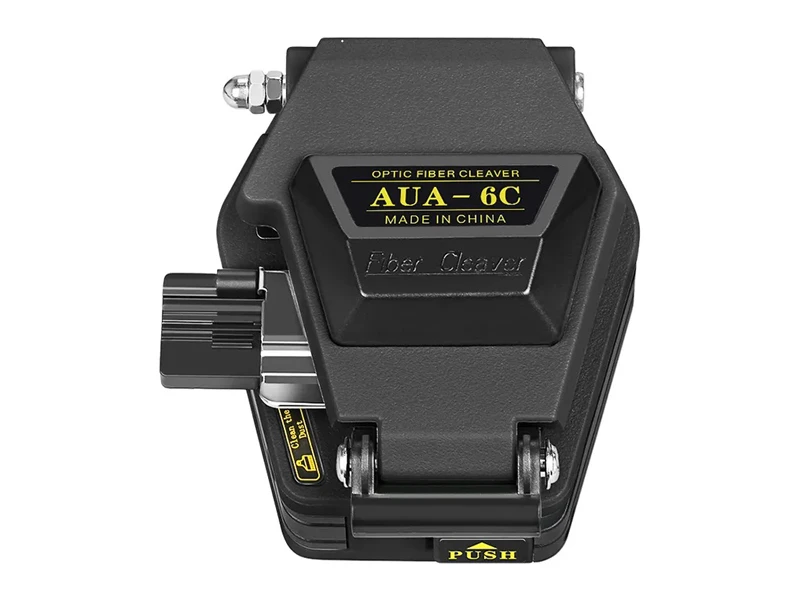 Cortador de fibra &oacute;ptica con retorno autom&aacute;tico de alta precisi&oacute;n para empalmes por fusi&oacute;n Herramientas termofusibles AUA-6C Fiber Cleaver